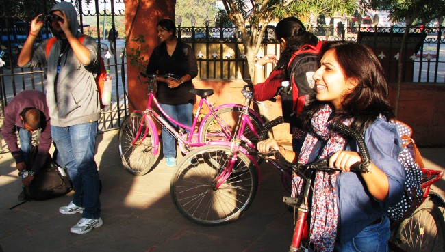 bicycle at Bharatpur Sanctuary